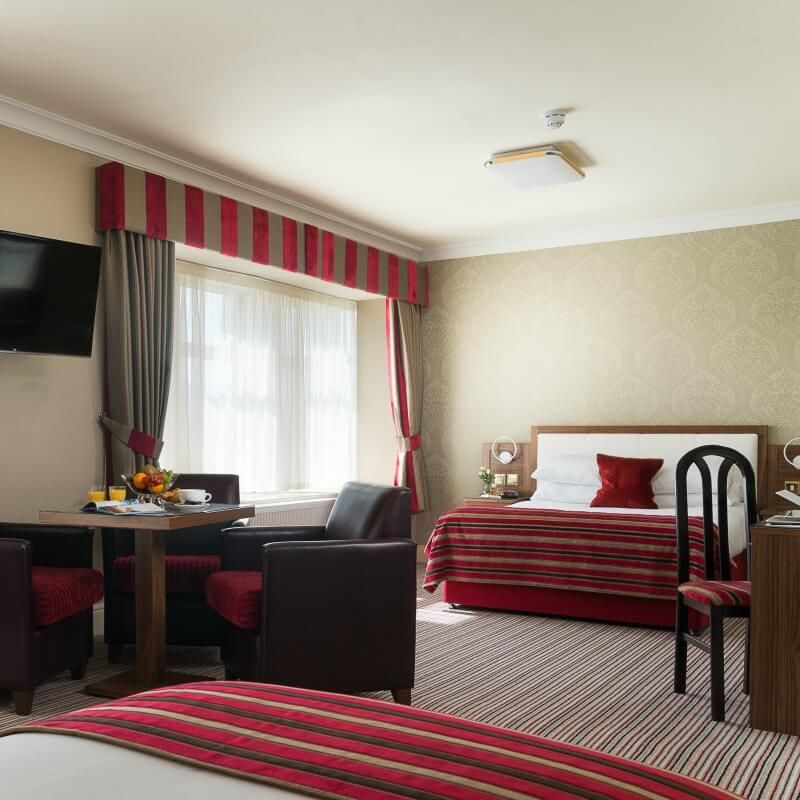 Large family rooms at the 4 star Great Northern Hotel Bundoran, Co. Donegal 